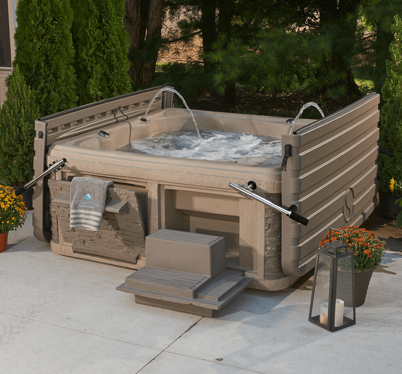 A Strong Spas G-2 series top quality affordable hot tub
